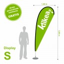 Bandera display 100 x 300
