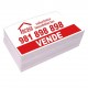 Carteles PVC 35x50 - 1 tinta