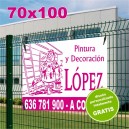 Carteles PVC 70x100 - 1 tinta