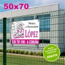 Carteles PVC 50x70 - 2 tintas