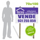 Carteles Polipropileno 70x100 - 1 tinta