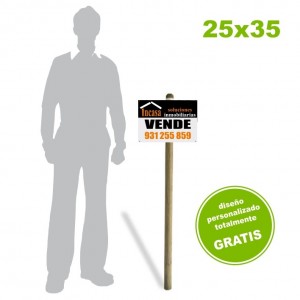 Carteles Polipropileno 25x35 - 2 tintas