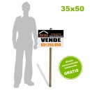 Carteles Polipropileno 35x50 - 2 tintas