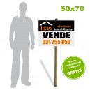 Carteles Polipropileno 50x70 - 2 tintas