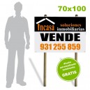 Carteles Polipropileno 70x100 - 2 tintas