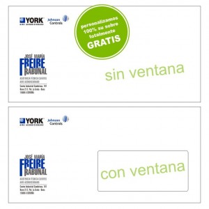 Sobre DIN DL (220x110) 2 Tintas