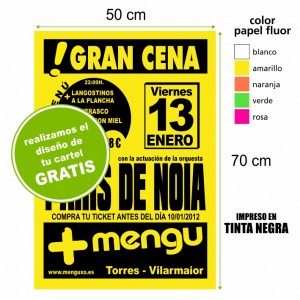CARTELES 50X70 ECON&Oacute;MICOS
