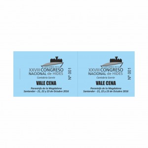 TICKETS CENA NUMERADOS CON MATRIZ