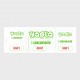 Tickets con matriz (YASTA DISCOTECA)