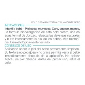 COLD CREAM NUTRITIVA 3,35 X 5,69 cm