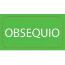 ETIQUETA OBSEQUIO 2,70 X 1,50 cm
