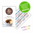 Calendario bolsillo plastificado 2026