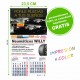 Calendario pared Lámina Pequeña (faldilla bimensual)