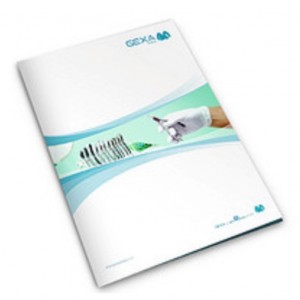 Carpeta Comercial color con solapa